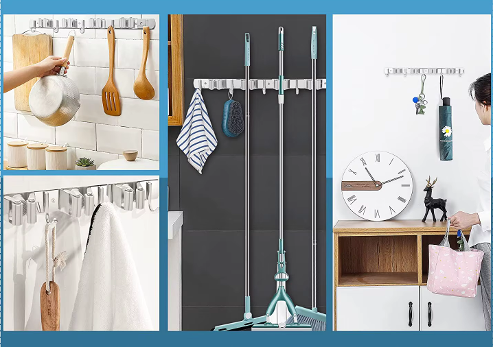 Miniatura 3 de SOPORTE  PARET PARA UTENCILIOS LIMPIEZ